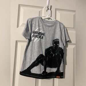 NWT Wakanda Forever short sleeve boy shirt size 5T